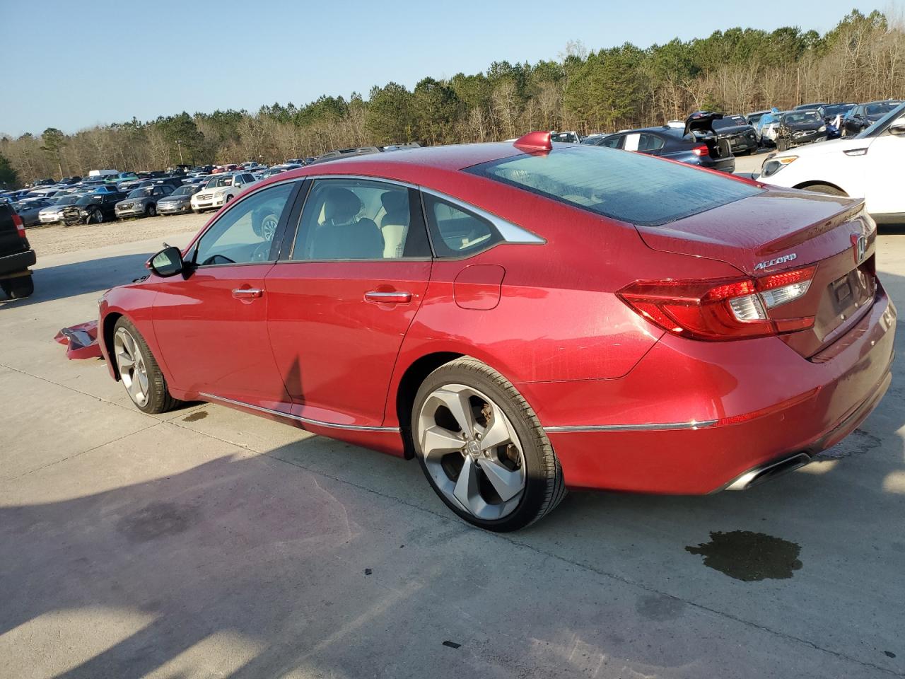 2018 Honda Accord VIN 1HGCV1F90JA030901 Copart auction photo, front end damage thumbnail 2