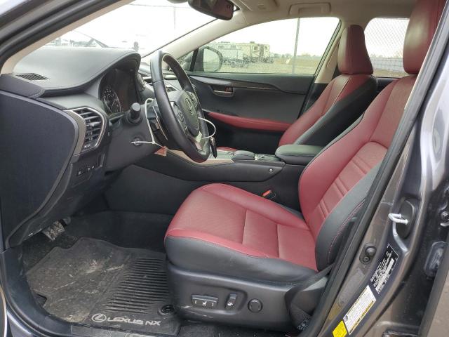 2021 Lexus NX VIN JTJDARBZ4M2202068 Copart auction photo, rear end / front end damage thumbnail 7