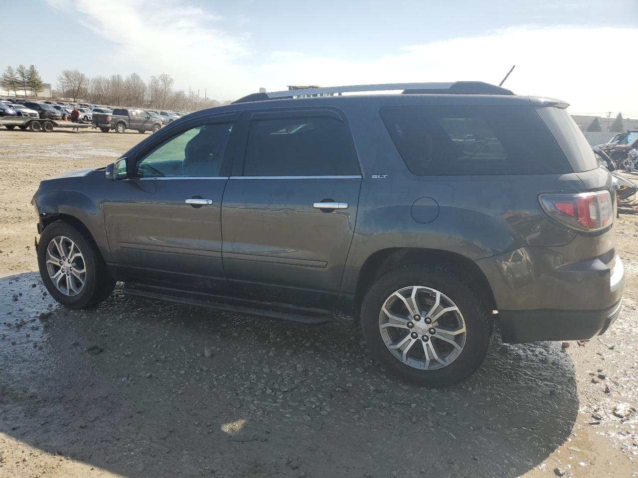2013 GMC Acadia VIN 1GKKVRKD4DJ185205 Copart auction photo, front end / minor dent/scratches damage thumbnail 2