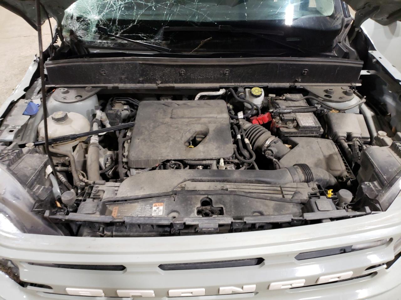 2021 Ford Bronco VIN 3FMCR9B66MRA53313 Copart auction photo, all over damage thumbnail 14