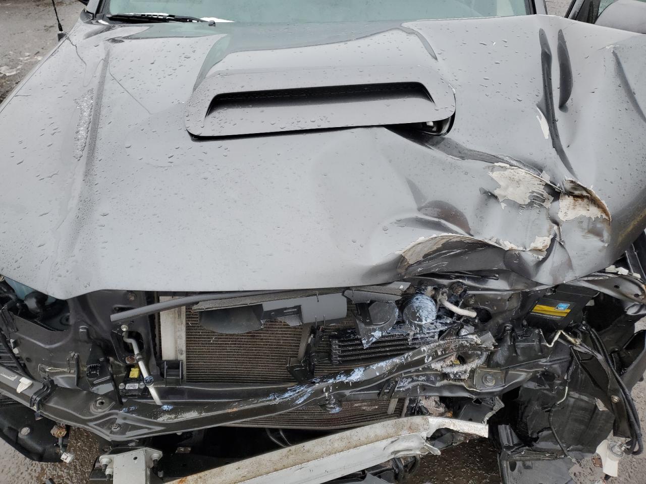 2014 Toyota Tacoma VIN 3TMLU4EN1EM164259 Copart auction photo, front end / rear end damage thumbnail 11