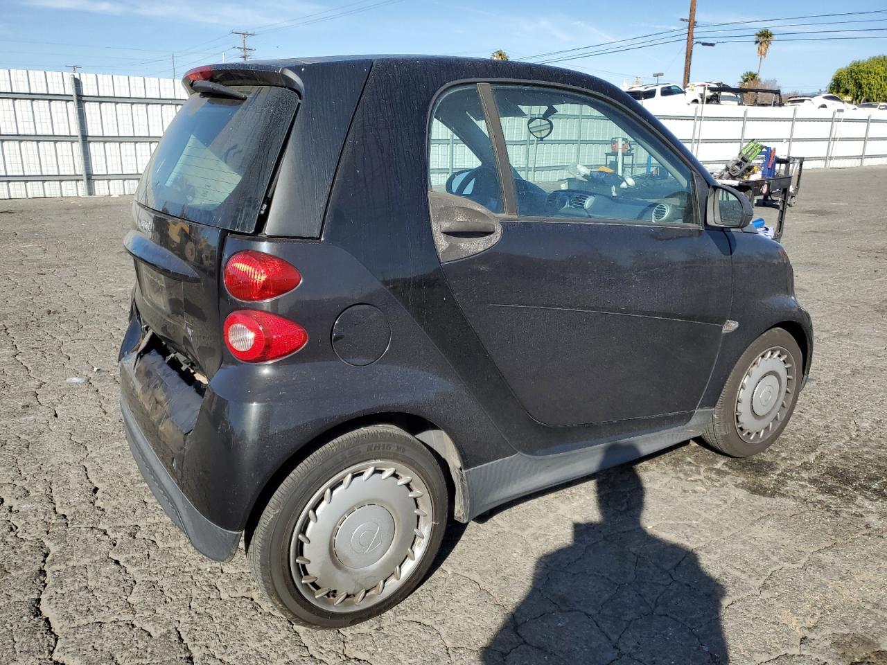 2015 Smart Fortwo VIN WMEEJ3BA8FK819850 Copart auction photo, rear end damage thumbnail 3
