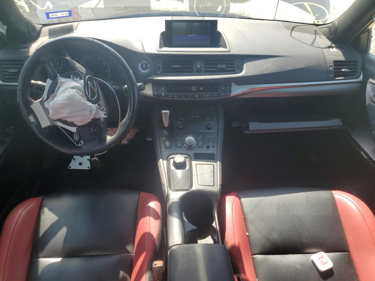 2016 Lexus CT VIN JTHKD5BH5G2271615 Copart auction photo, front end / side damage thumbnail 8