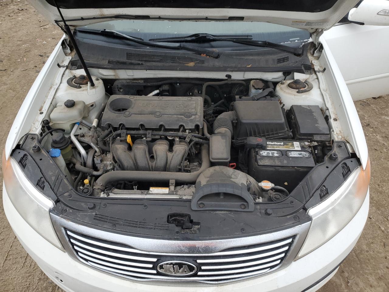 2010 KIA Optima VIN KNAGG4A82A5396326 Copart auction photo, burn - interior damage thumbnail 11