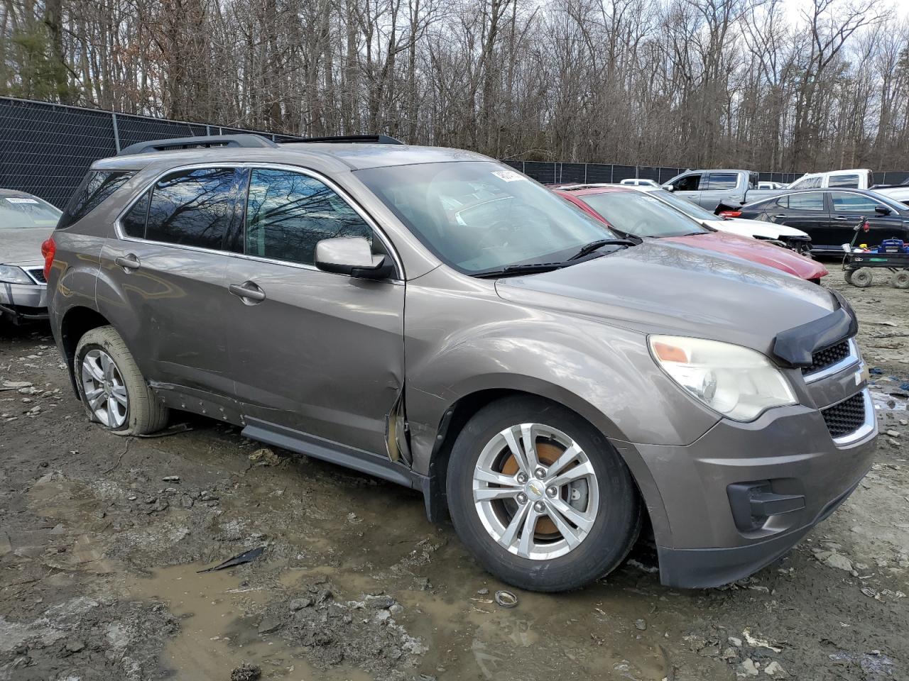 2011 Chevrolet Equinox VIN 2CNALDEC6B6464938 Copart auction photo, side damage thumbnail 4