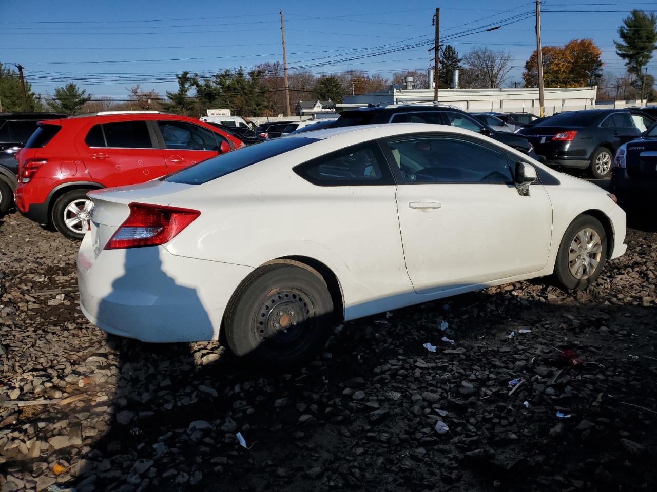 2012 Honda Civic VIN 2HGFG3B55CH533074 Copart auction photo, front end damage thumbnail 3