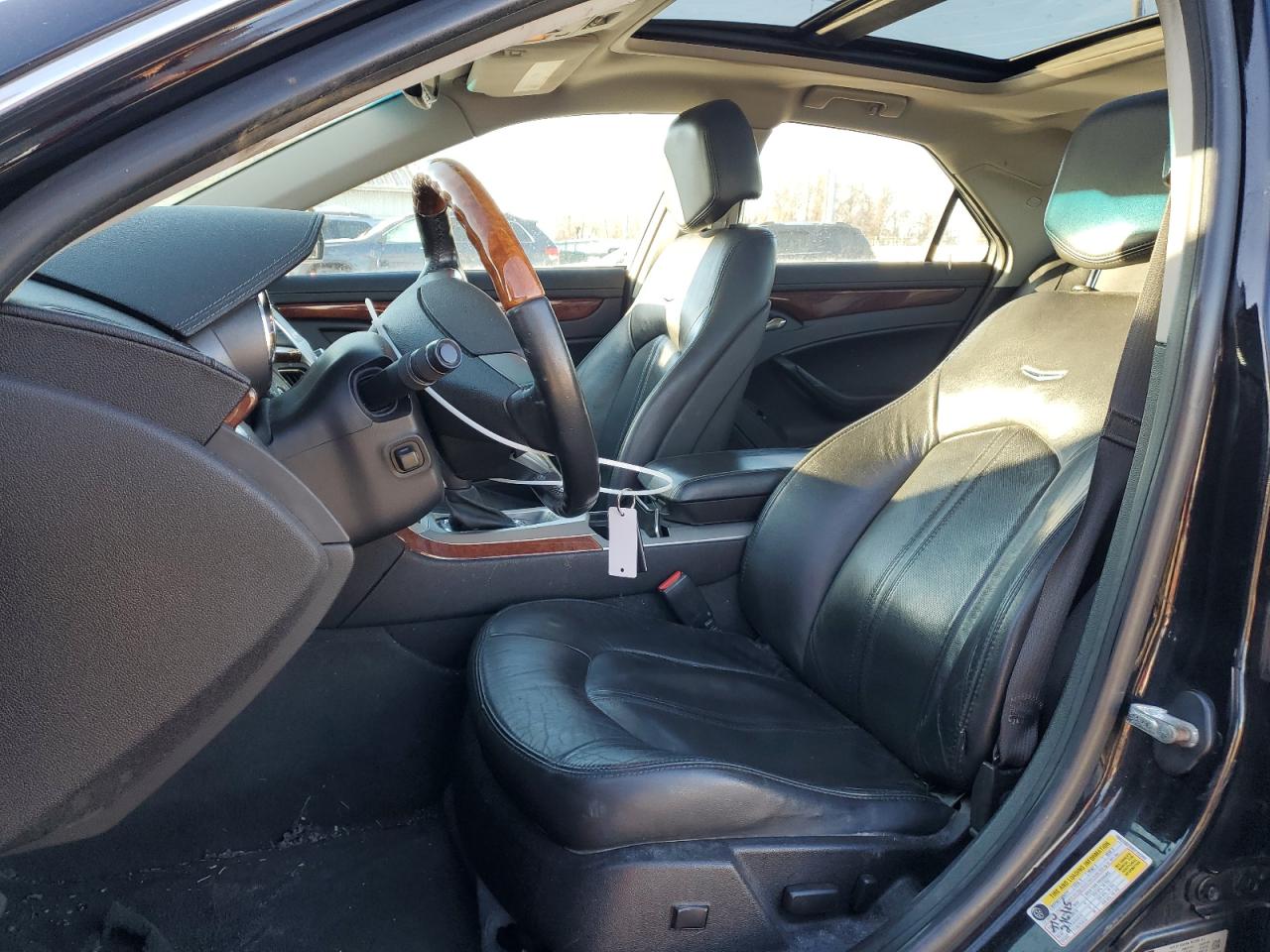 2011 Cadillac CTS VIN 1G6DS5ED8B0162260 Copart auction photo, front end damage thumbnail 7