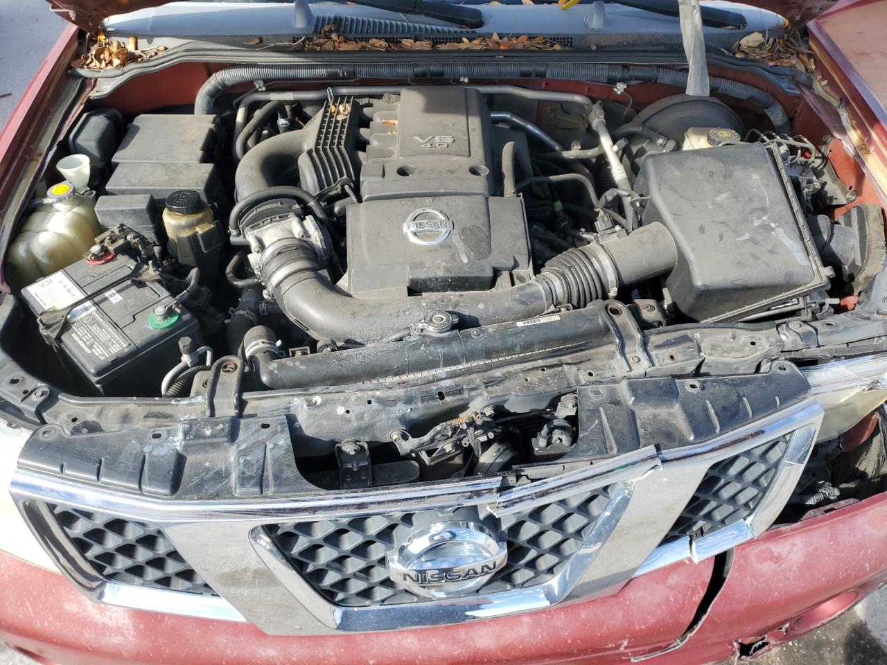 2005 Nissan Pathfinder VIN 5N1AR18U85C724592 Copart auction photo, front end / side damage thumbnail 12