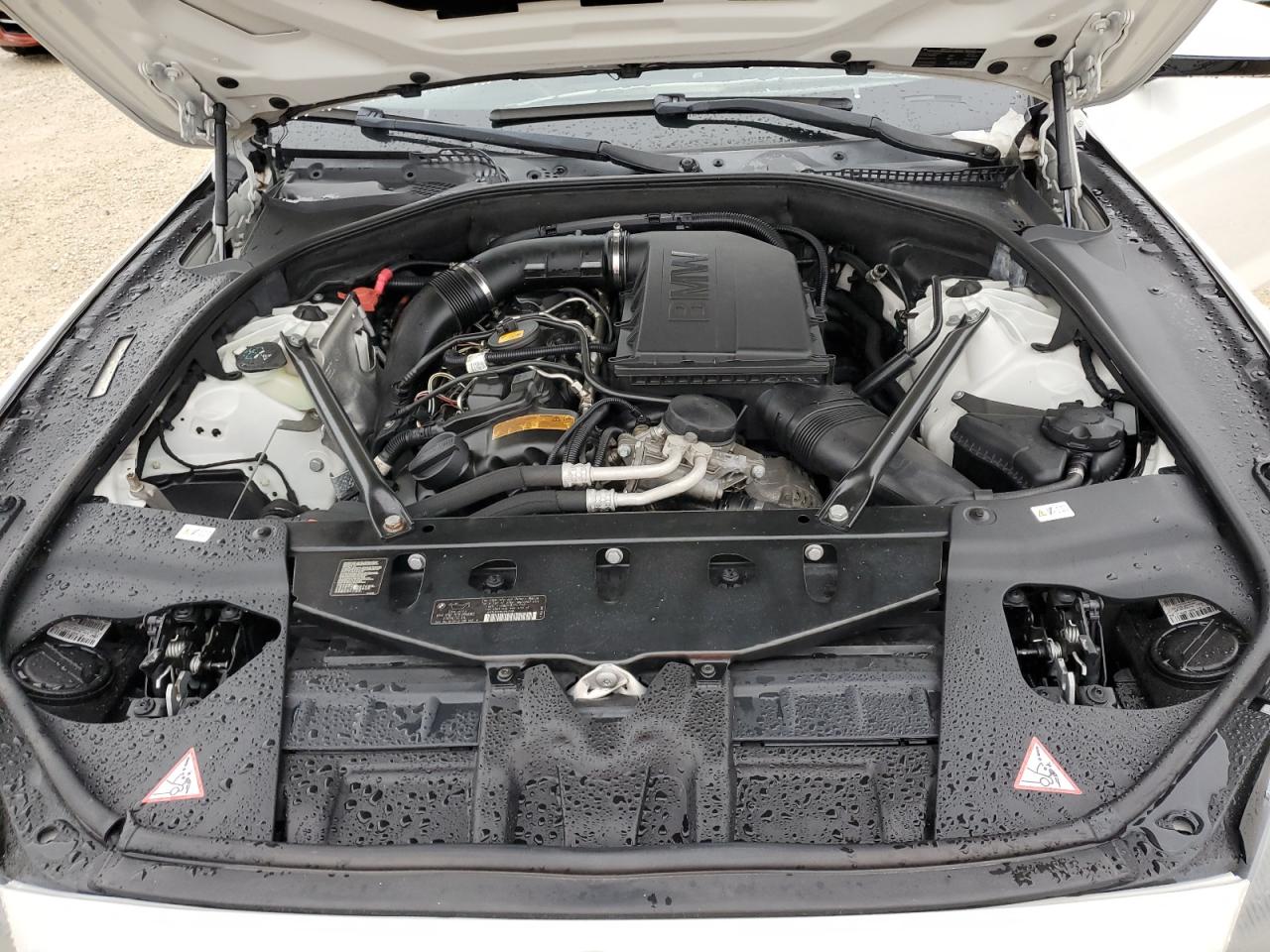 2014 BMW 6er VIN WBALW7C56EDX58742 Copart auction photo, water/flood damage thumbnail 11