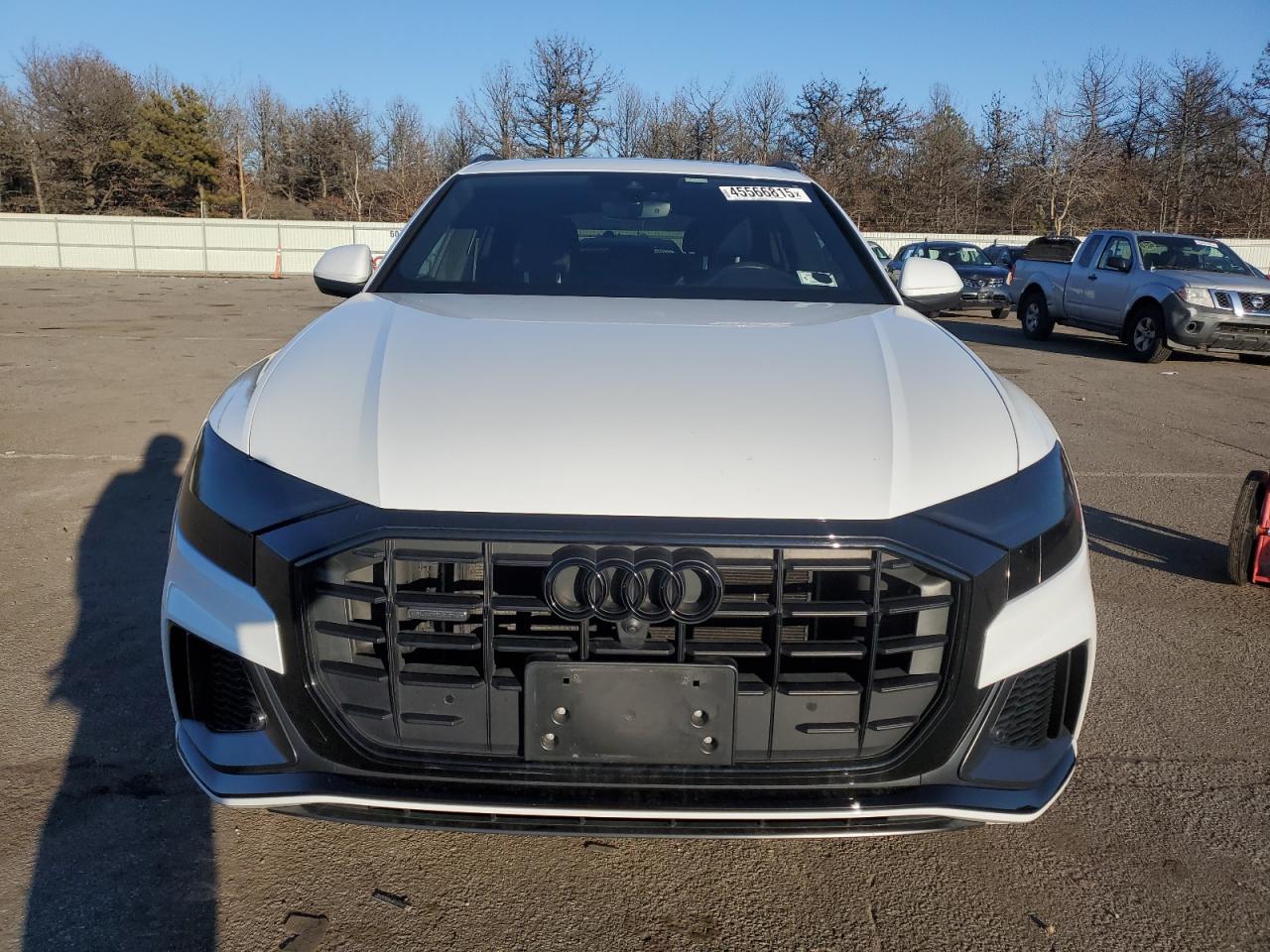 2021 Audi Q8 VIN WA1EVAF17MD020011 Copart auction photo, undercarriage / minor dent/scratches damage thumbnail 5