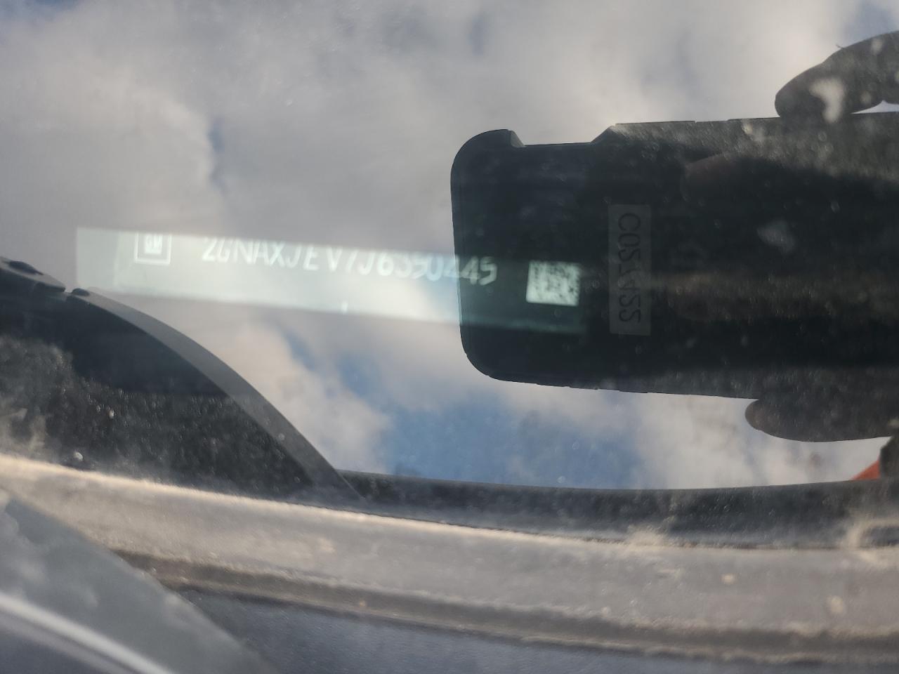 2018 Chevrolet Equinox VIN 2GNAXJEV7J6350445 Copart auction photo, side damage thumbnail 15