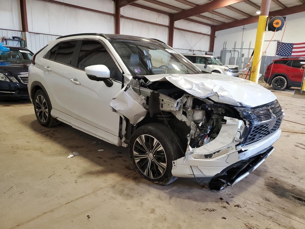 2022 Mitsubishi Eclipse VIN JA4ATWAA3NZ028135 Copart auction photo, front end damage thumbnail 4