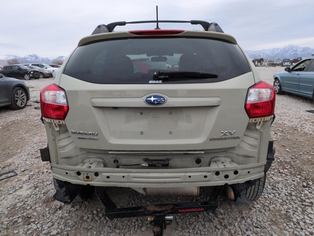 2015 Subaru XV VIN JF2GPASC3F8257740 Copart auction photo, rear end damage thumbnail 6