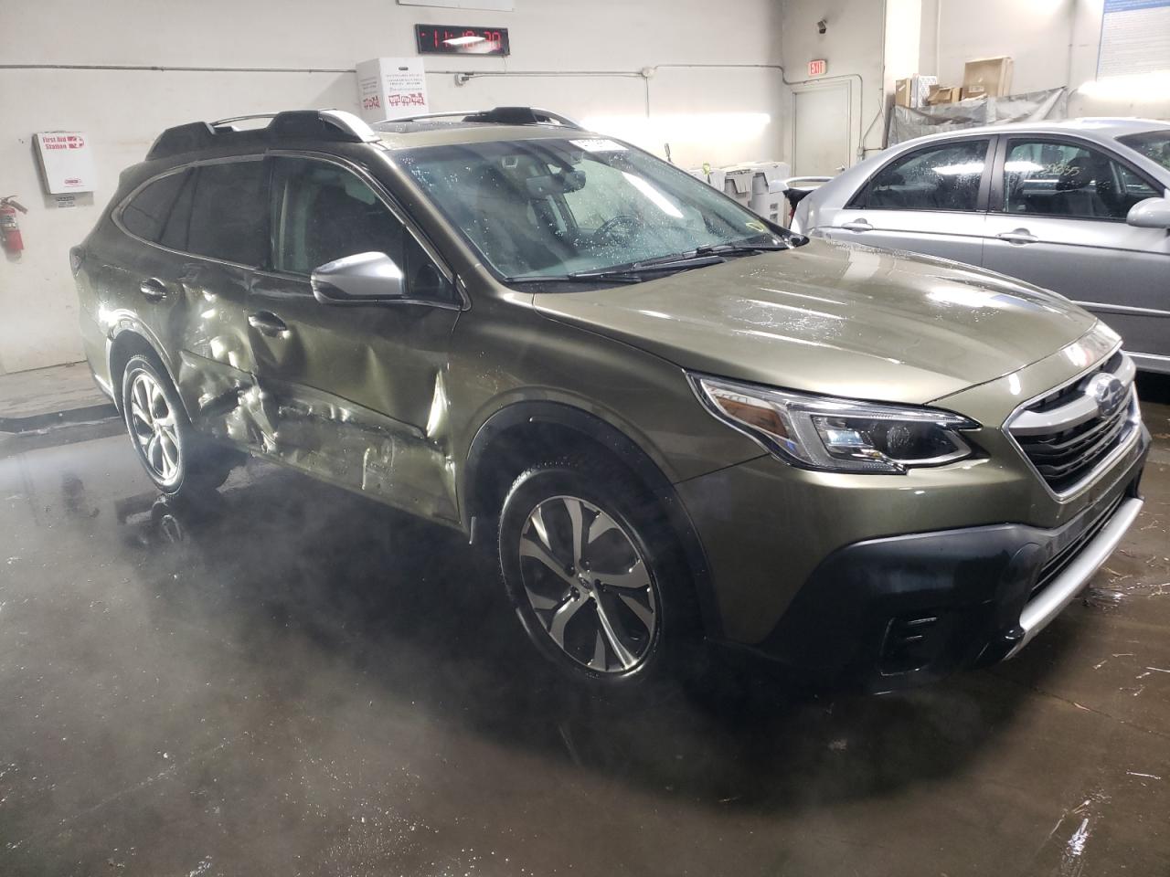 2021 Subaru Outback VIN 4S4BTAPC1M3175153 Copart auction photo, side damage thumbnail 4