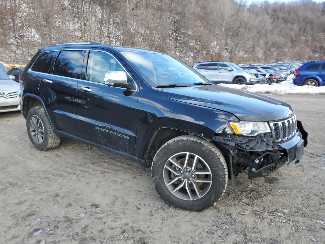 2020 Jeep Grand Cherokee VIN 1C4RJFBG2LC426356 Copart auction photo, front end / undercarriage damage thumbnail 4