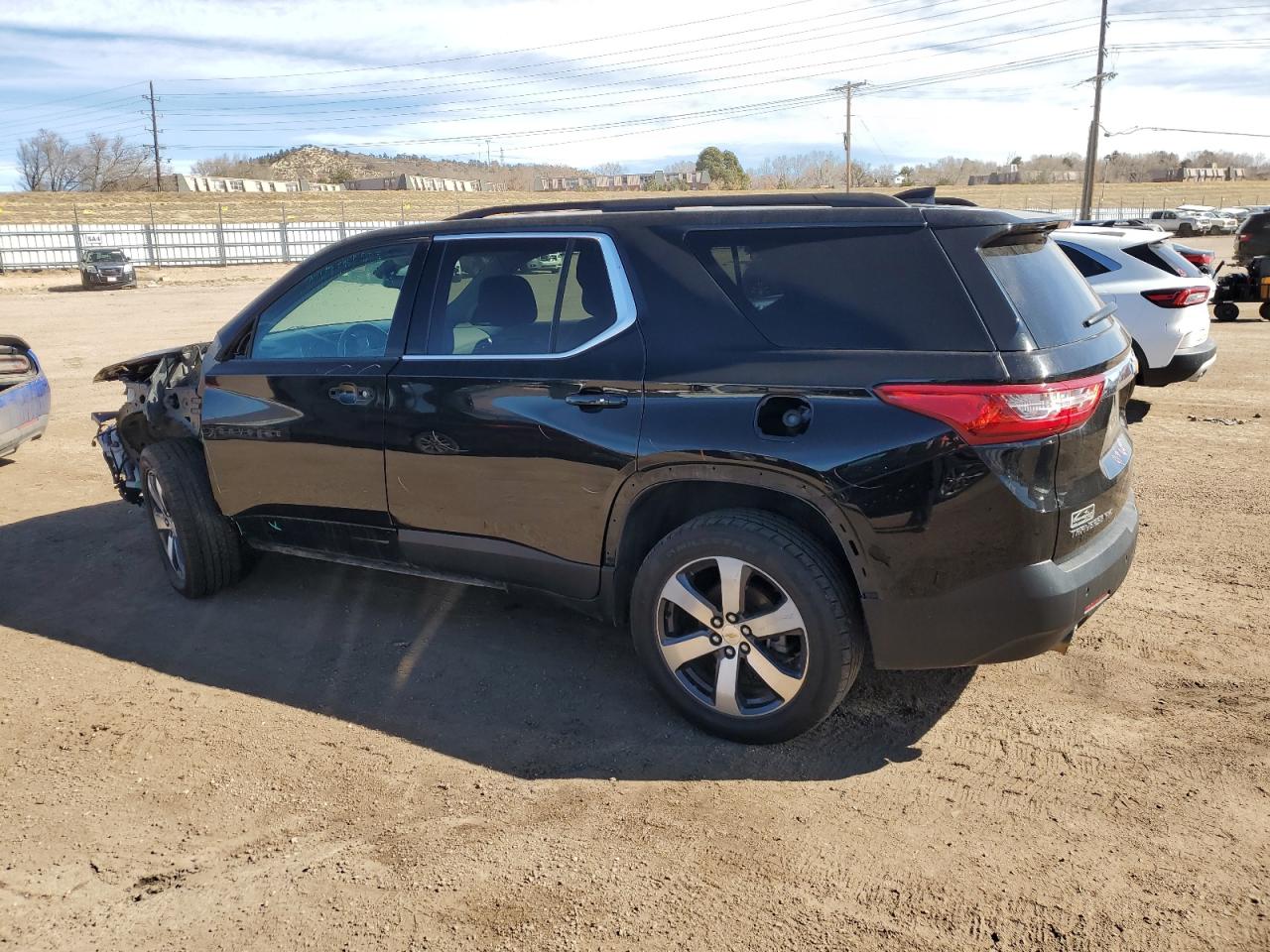 2021 Chevrolet Traverse VIN 1GNEVHKW9MJ158349 Copart auction photo, front end / side damage thumbnail 2