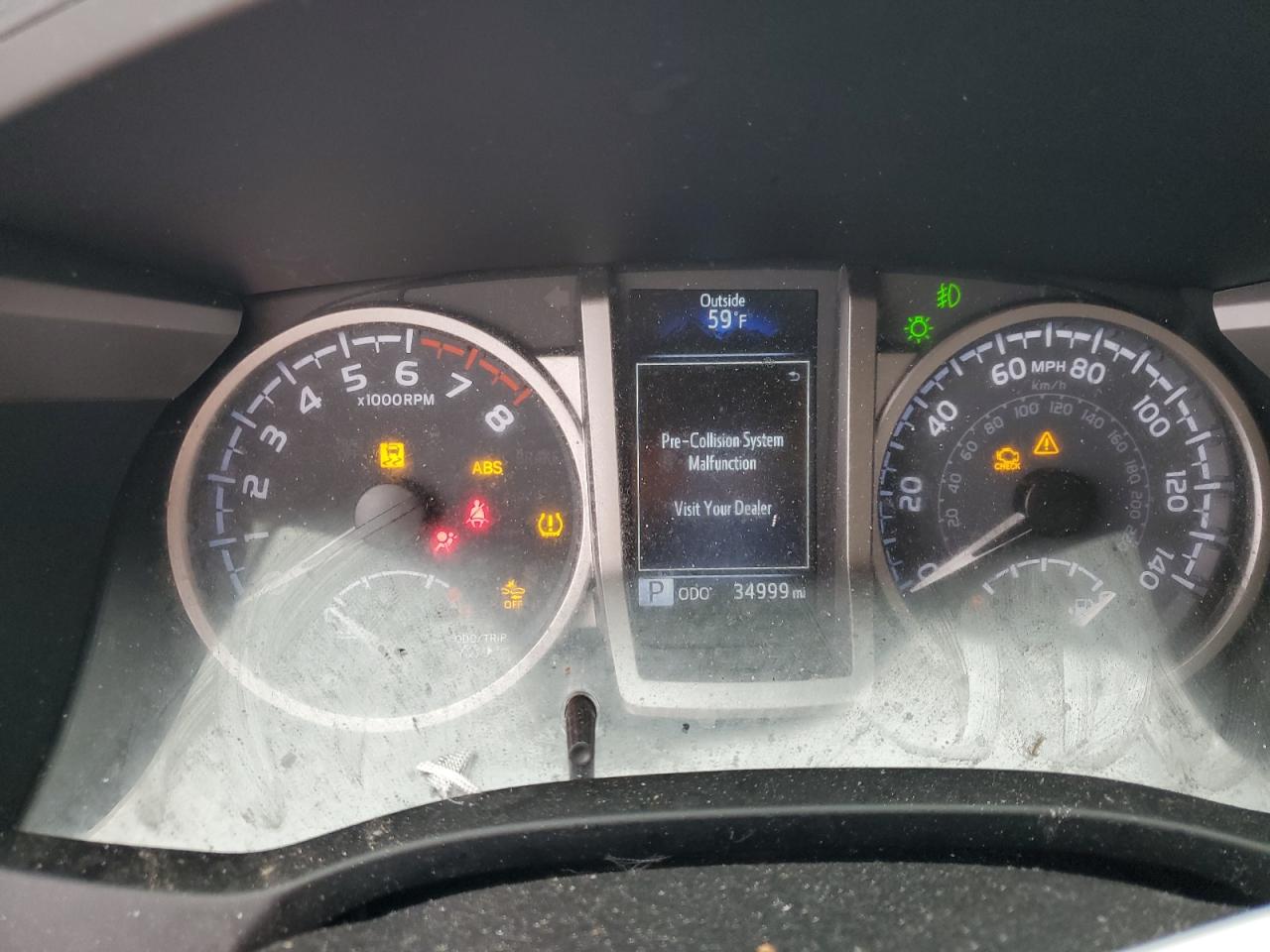 2022 Toyota Tacoma VIN 3TMAZ5CN2NM193934 Copart auction photo, all over damage thumbnail 9