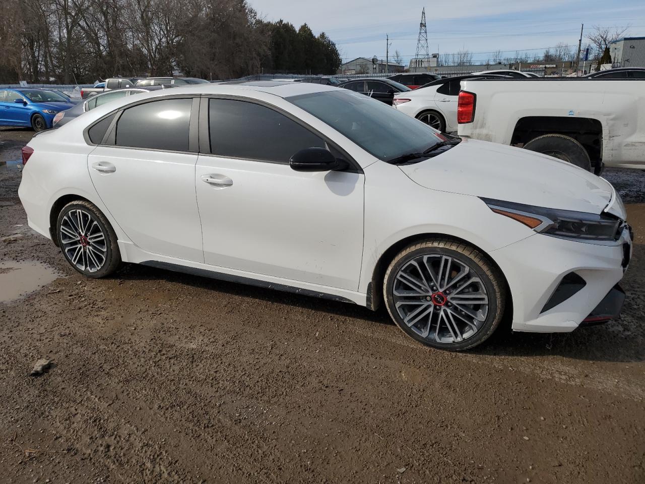 2023 KIA Forte VIN 3KPF44AC0PE625143 Copart auction photo, undercarriage / front end damage thumbnail 4
