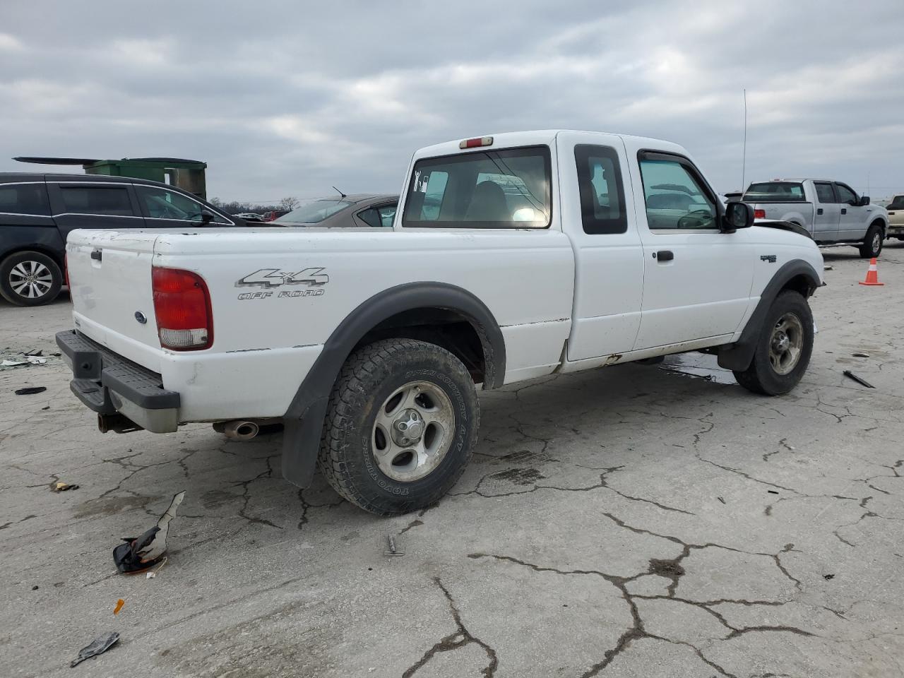 2000 Ford Ranger VIN 1FTZR15X1YTA59903 Copart auction photo, front end damage thumbnail 3