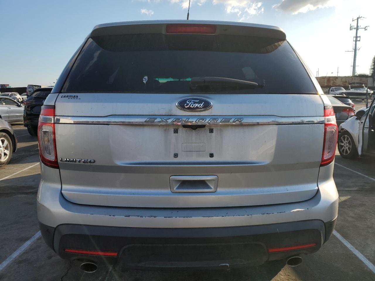 2011 Ford Explorer VIN 1FMHK7F85BGA12637 Copart auction photo, rear end damage thumbnail 6