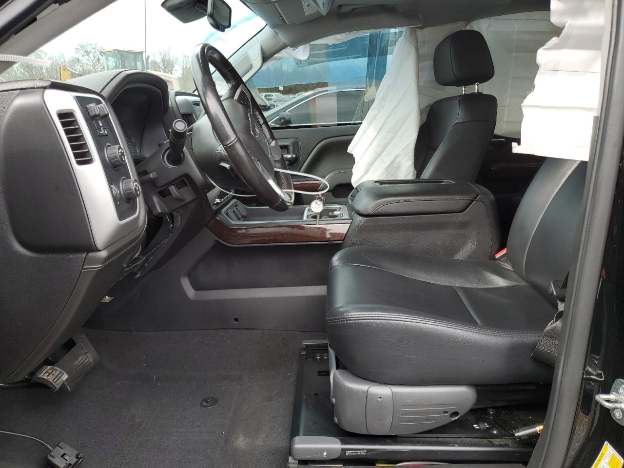 2018 GMC Sierra VIN 3GTU2NECXJG501308 Copart auction photo, front end / side damage thumbnail 7