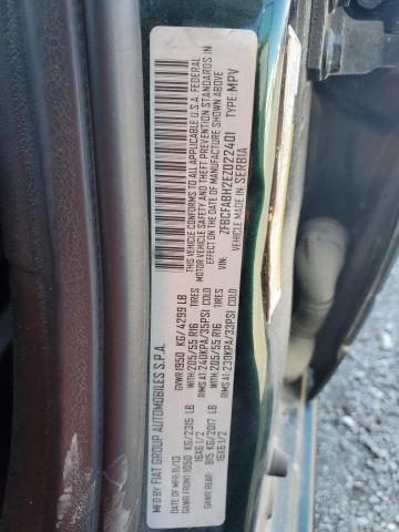 2014 Fiat 500L VIN ZFBCFABH2EZ022401 Copart auction photo, mechanical damage thumbnail 12