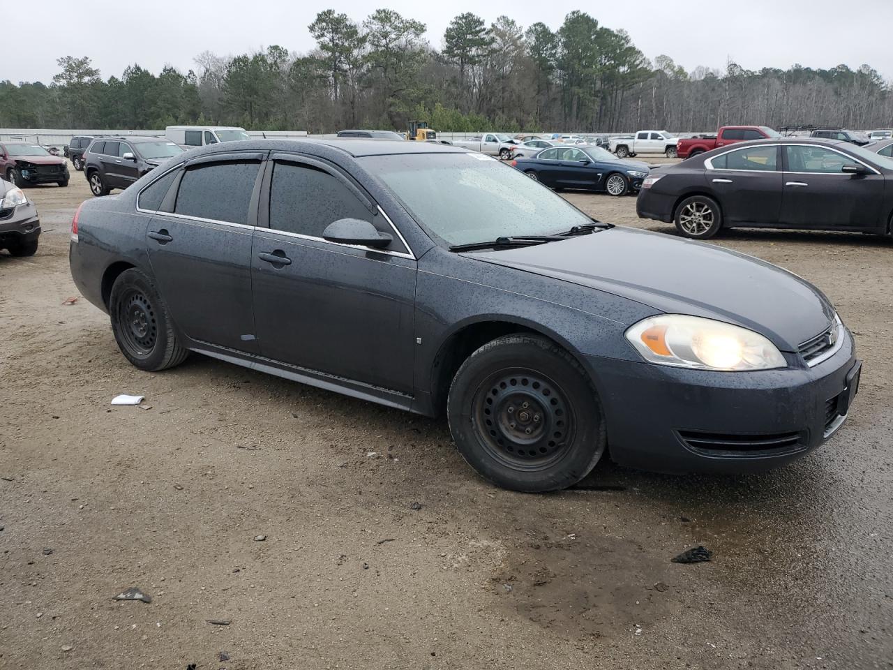 2009 Chevrolet Impala VIN 2G1WB57K391117414 Copart auction photo, minor dent/scratches damage thumbnail 4