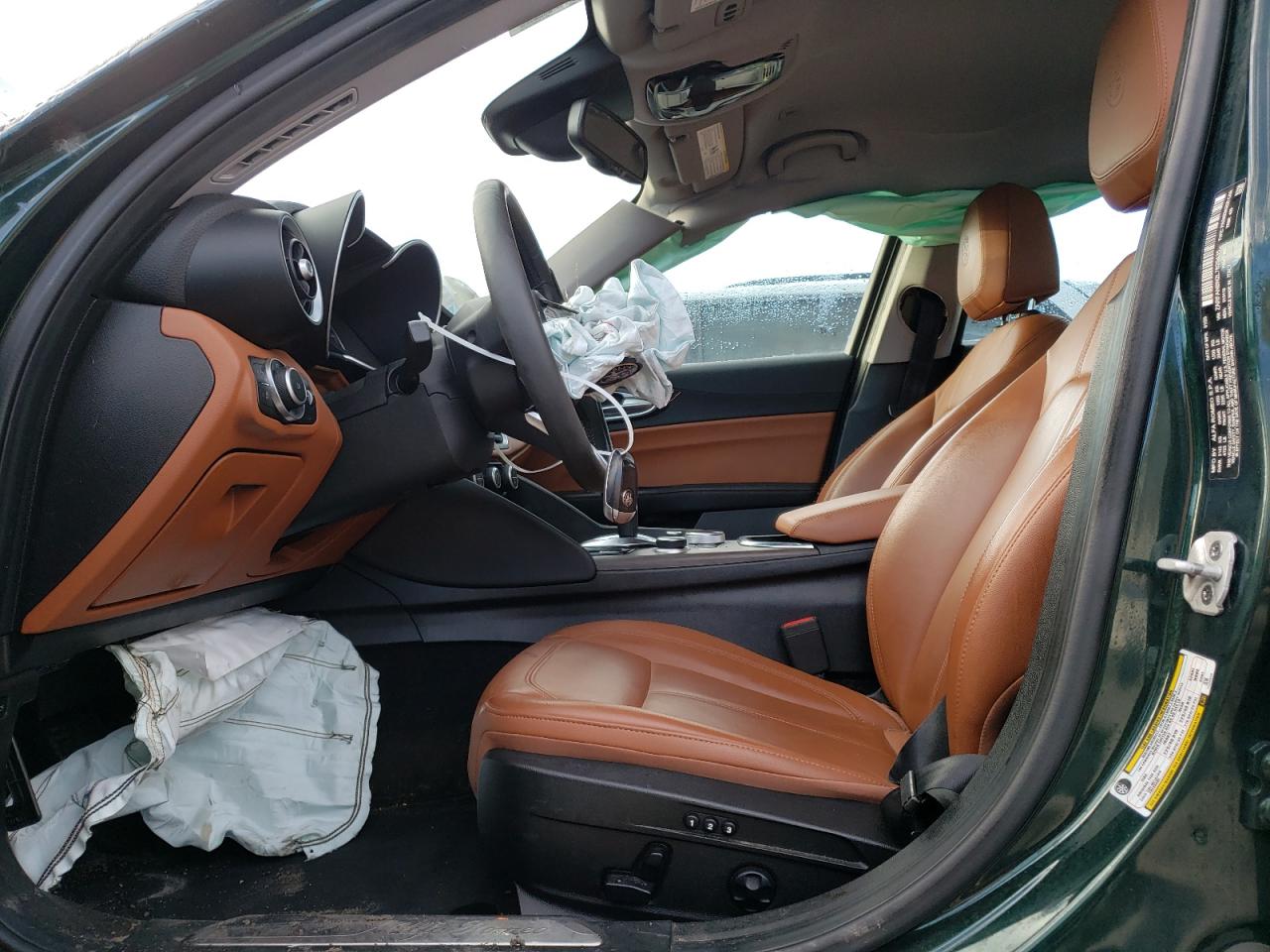 2020 Alfa Romeo Giulia VIN ZARFANBN2L7629435 Copart auction photo, all over damage thumbnail 7