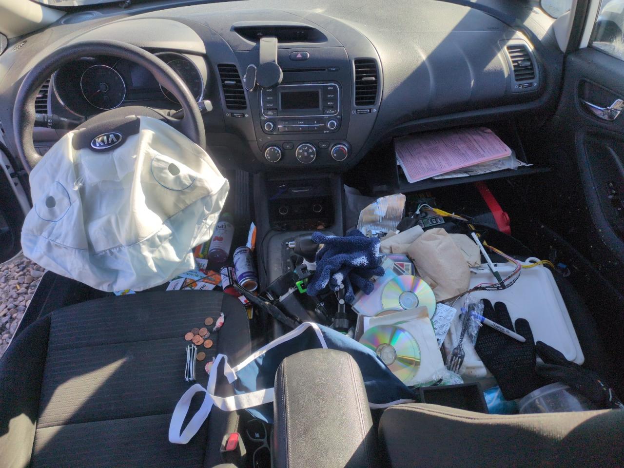 2015 KIA Forte VIN KNAFX4A60F5383642 Copart auction photo, front end damage thumbnail 8