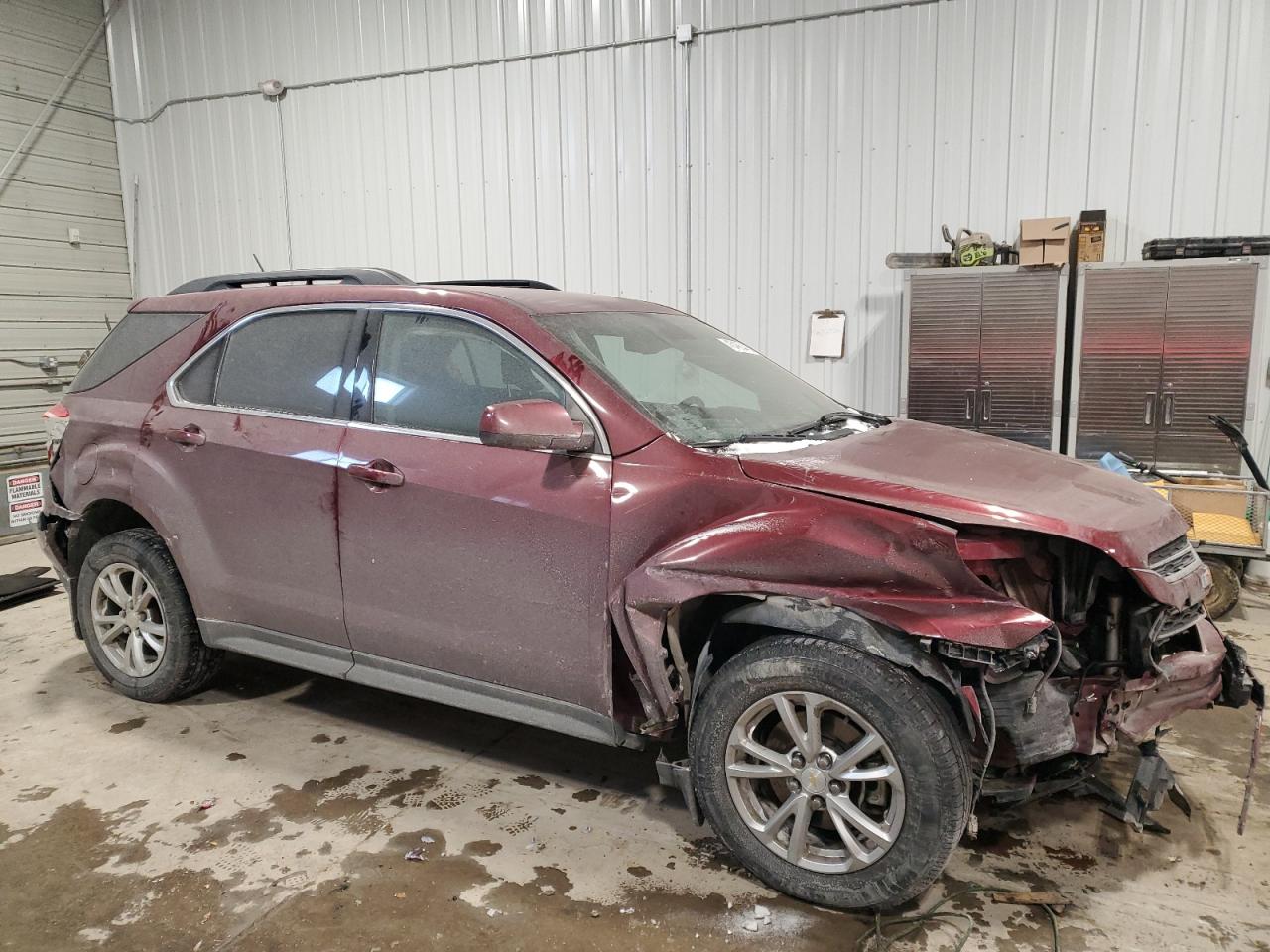 2016 Chevrolet Equinox VIN 2GNALCEK9G6150351 Copart auction photo, front end / rear end damage thumbnail 4