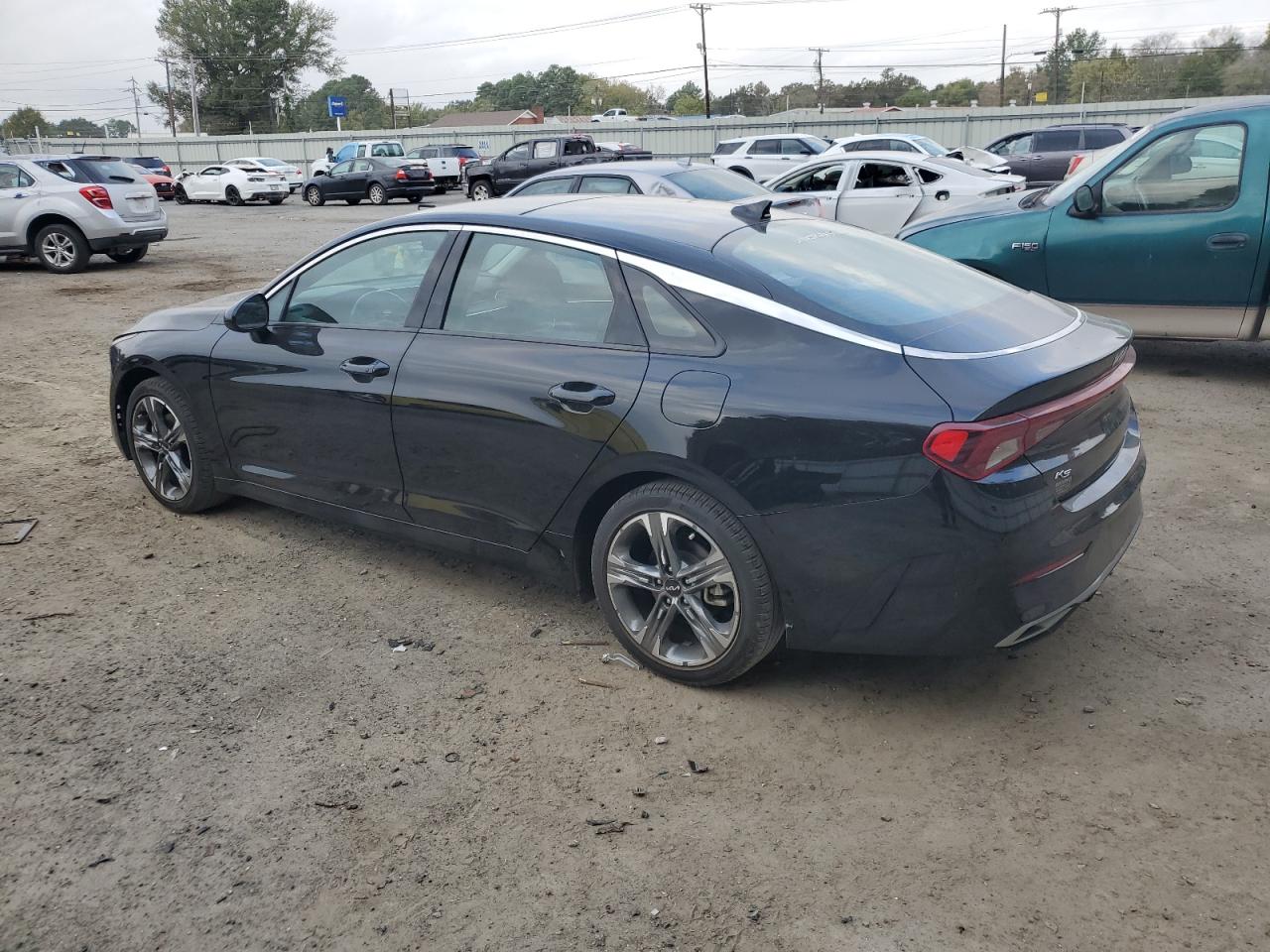 2022 KIA K5 VIN 5XXG34J24NG146579 Copart auction photo, side damage thumbnail 2
