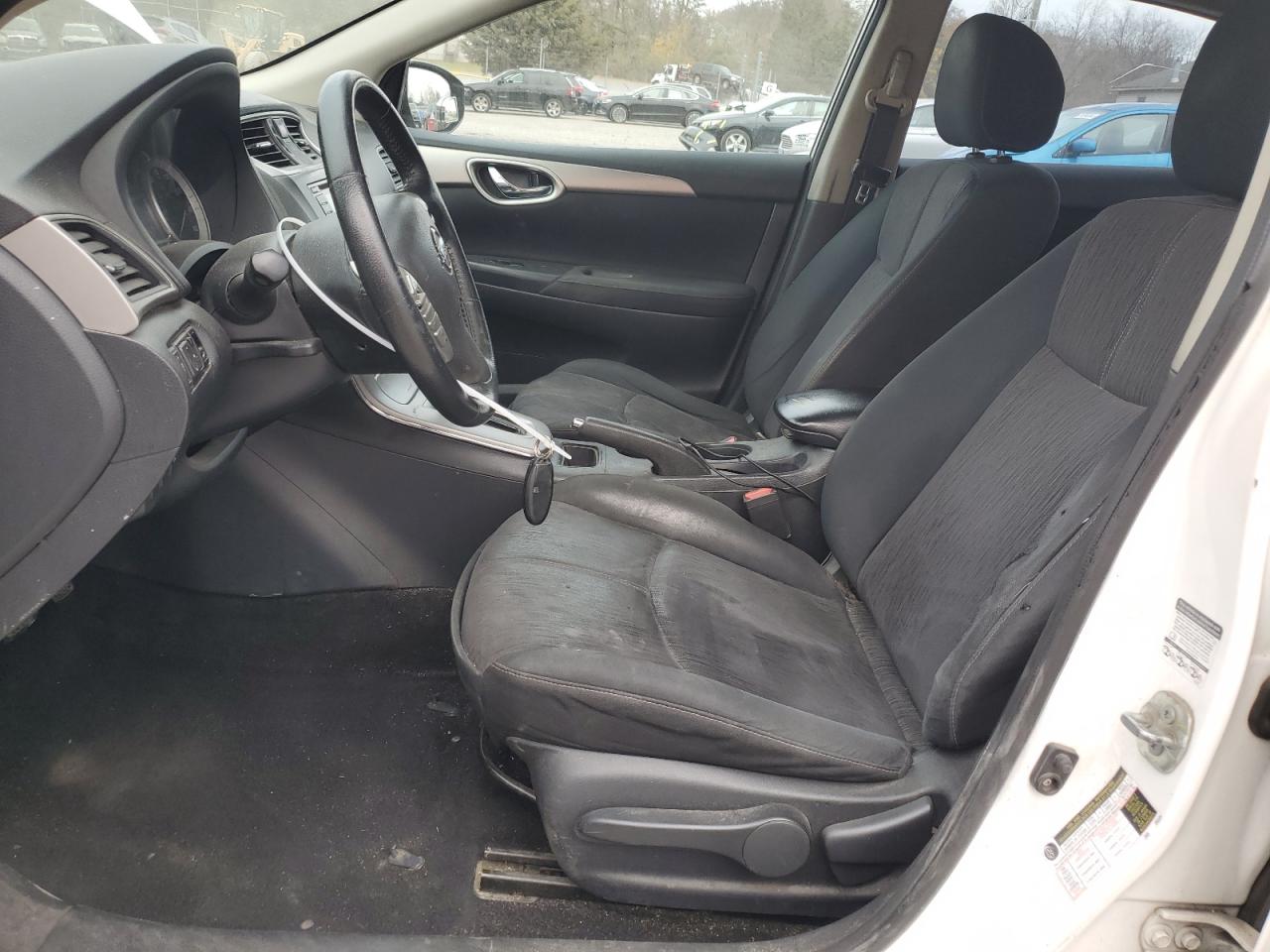 2015 Nissan Sentra VIN 3N1AB7AP8FL666279 Copart auction photo, side damage thumbnail 7