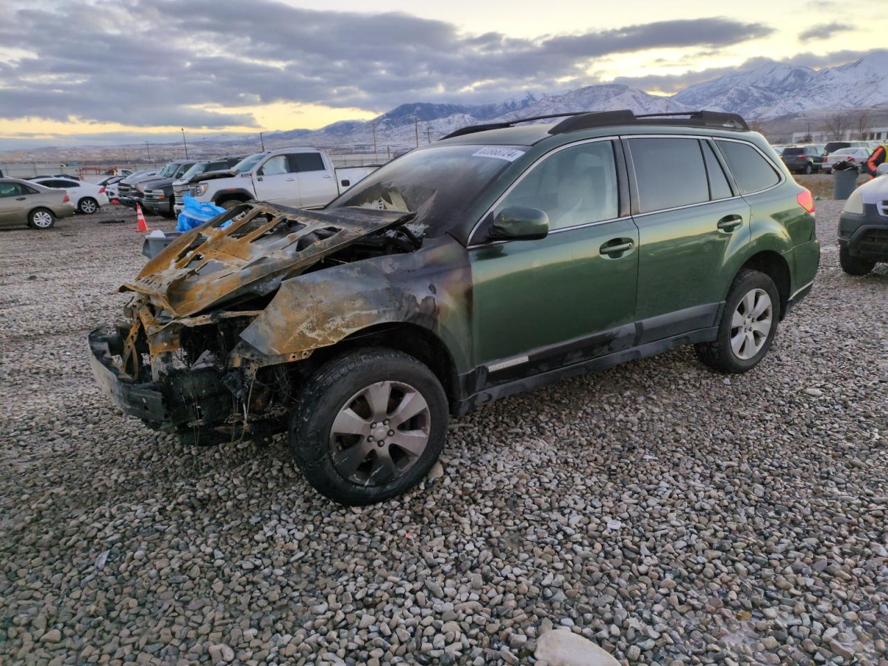 2012 Subaru Outback VIN 4S4BRBCC4C3291536