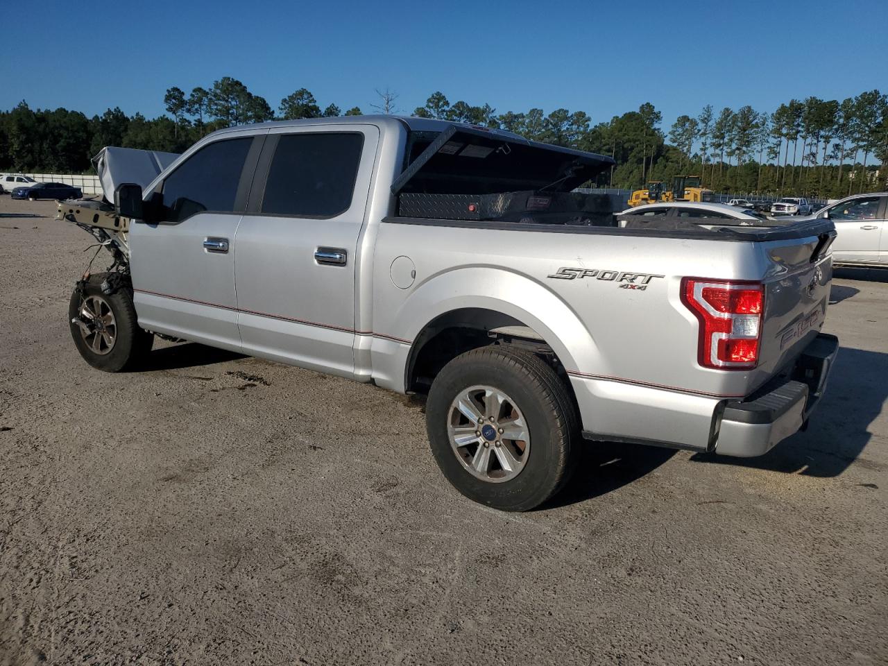 2018 Ford F-150 VIN 1FTEW1EP4JFB93588 Copart auction photo, front end damage thumbnail 2