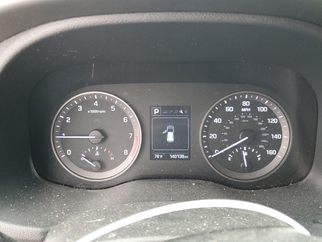 2018 Hyundai Tucson VIN KM8J3CA4XJU717672 Copart auction photo, side / minor dent/scratches damage thumbnail 9