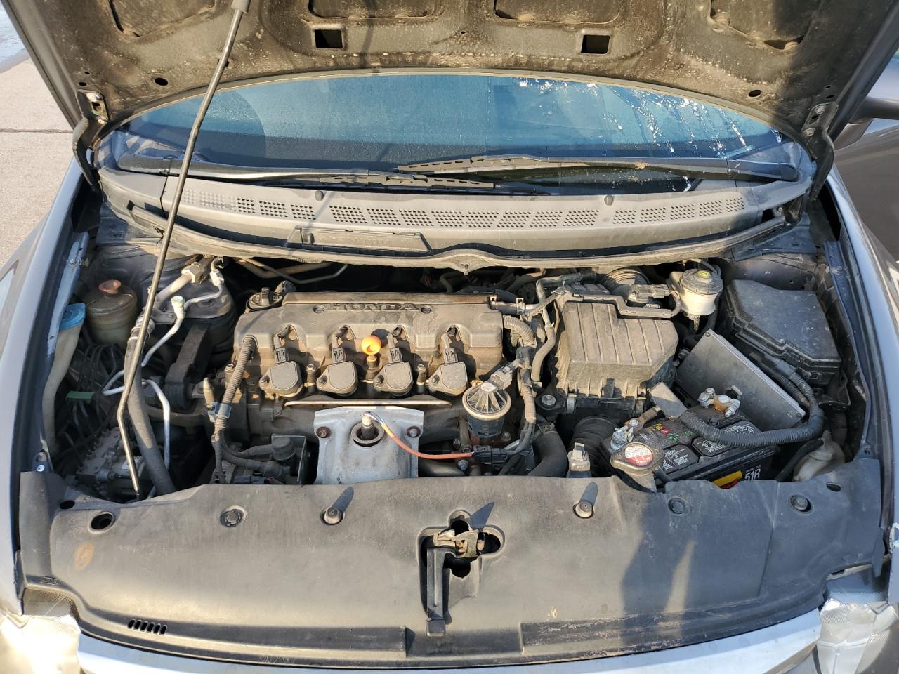 2009 Honda Civic VIN 19XFA16589E003216 Copart auction photo, side / front end damage thumbnail 12