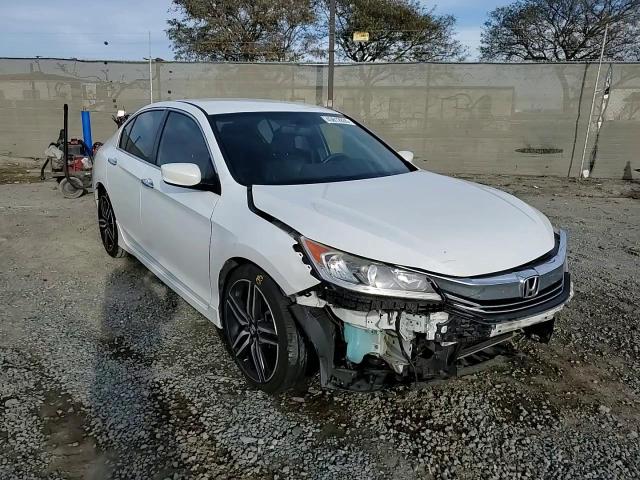 2017 Honda Accord VIN 1HGCR2F16HA060046 Copart auction photo, front end / minor dent/scratches damage thumbnail 10