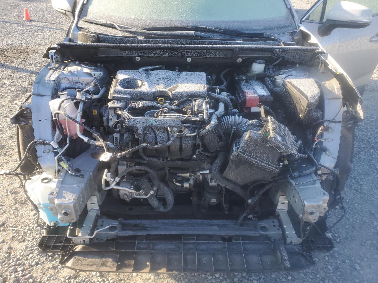 2019 Toyota RAV 4 VIN JTMG1RFV9KJ007366 Copart auction photo, front end / minor dent/scratches damage thumbnail 13