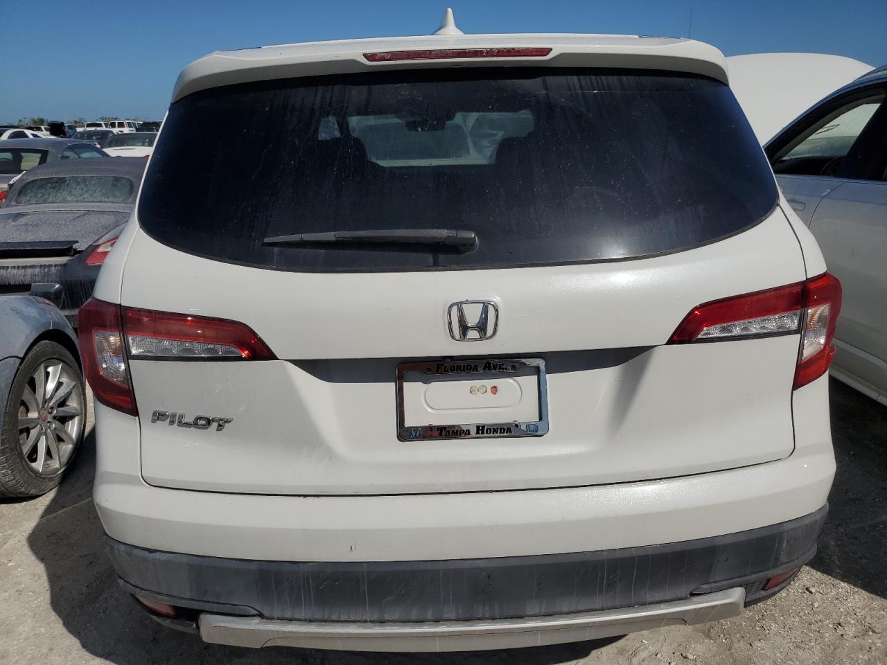 2021 Honda Pilot VIN 5FNYF5H59MB028529 Copart auction photo, water/flood damage thumbnail 6