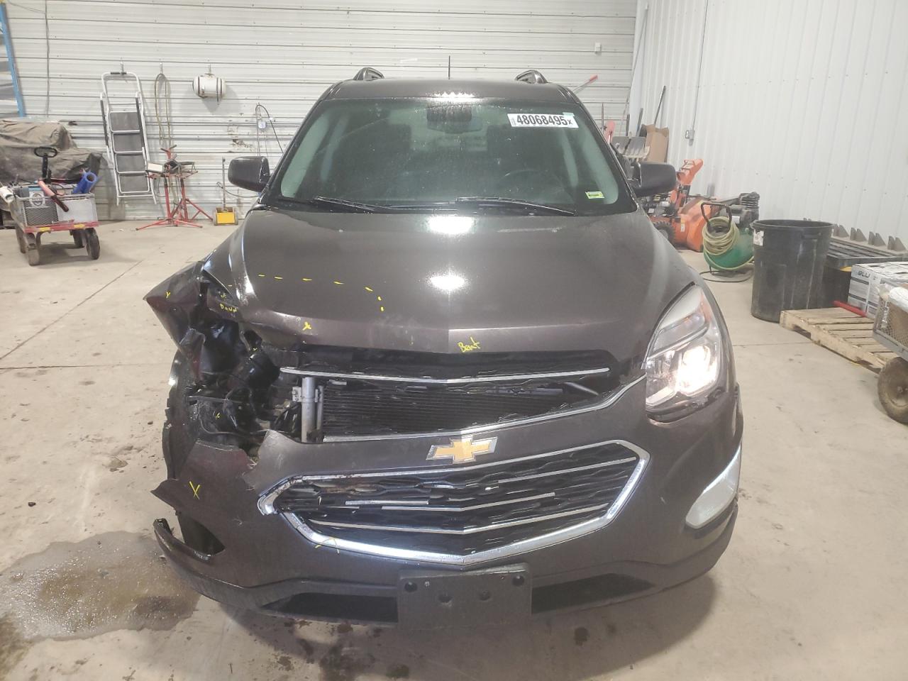 2016 Chevrolet Equinox VIN 2GNFLFEK8G6297168 Copart auction photo, front end damage thumbnail 5