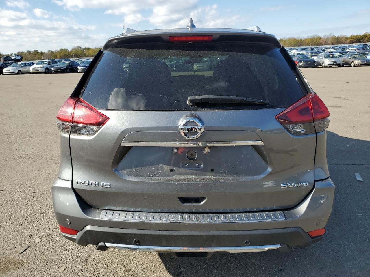 2019 Nissan Rogue VIN 5N1AT2MV4KC733453 Copart auction photo, rear end / minor dent/scratches damage thumbnail 6