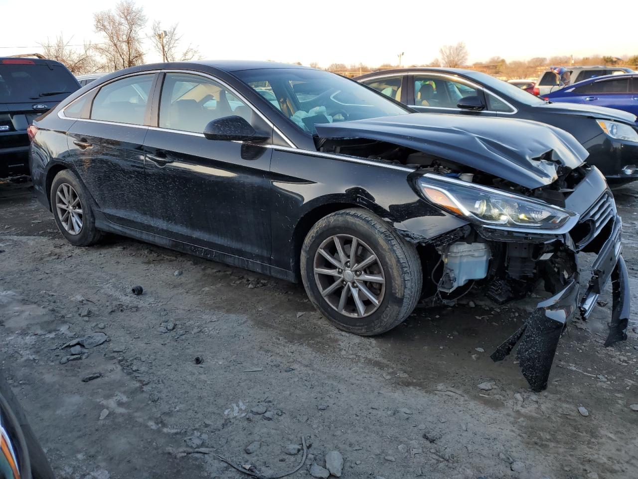 2018 Hyundai Sonata VIN 5NPE24AF3JH707852 Copart auction photo, front end damage thumbnail 4