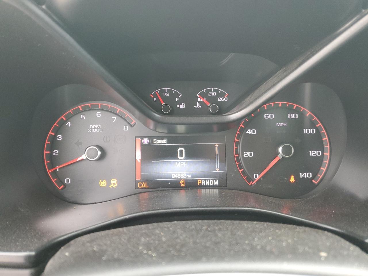 2016 GMC Canyon VIN 1GTG6CE39G1285660 Copart auction photo, front end / side damage thumbnail 9