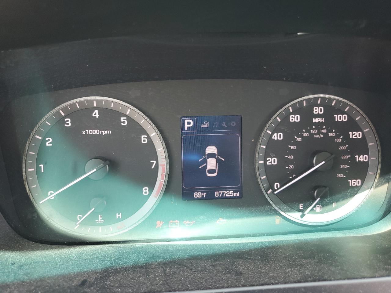 2017 Hyundai Sonata VIN 5NPE34AF0HH565001 Copart auction photo, front end / minor dent/scratches damage thumbnail 9