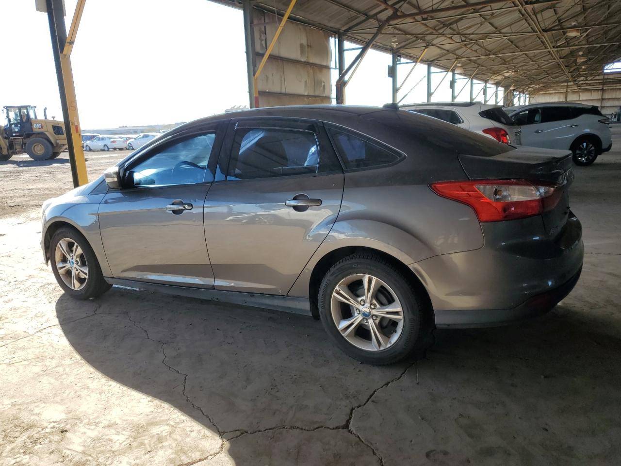 2013 Ford Focus VIN 1FADP3F22DL163430 Copart auction photo, side damage thumbnail 2