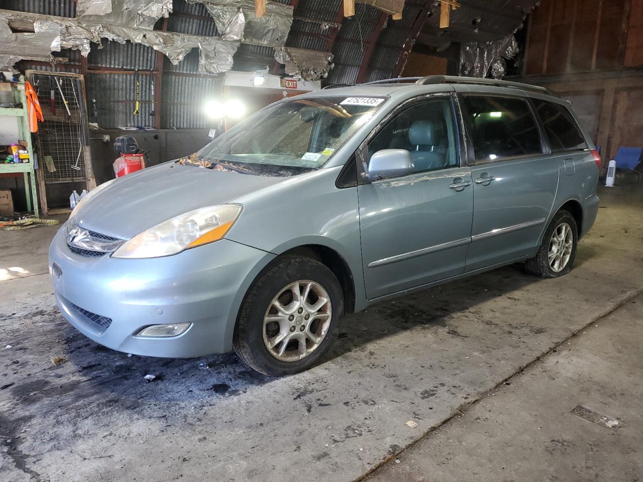 2006 Toyota Sienna VIN 5TDBA22C56S076828 - Copart auction photo