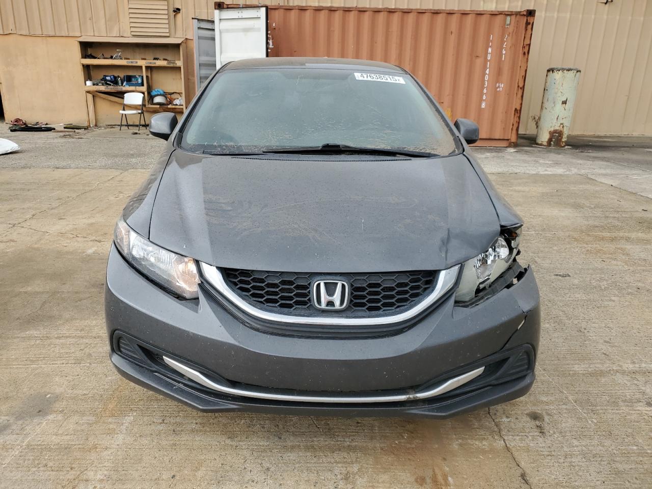 2013 Honda Civic VIN 19XFB2F54DE006139 Copart auction photo, front end damage thumbnail 5