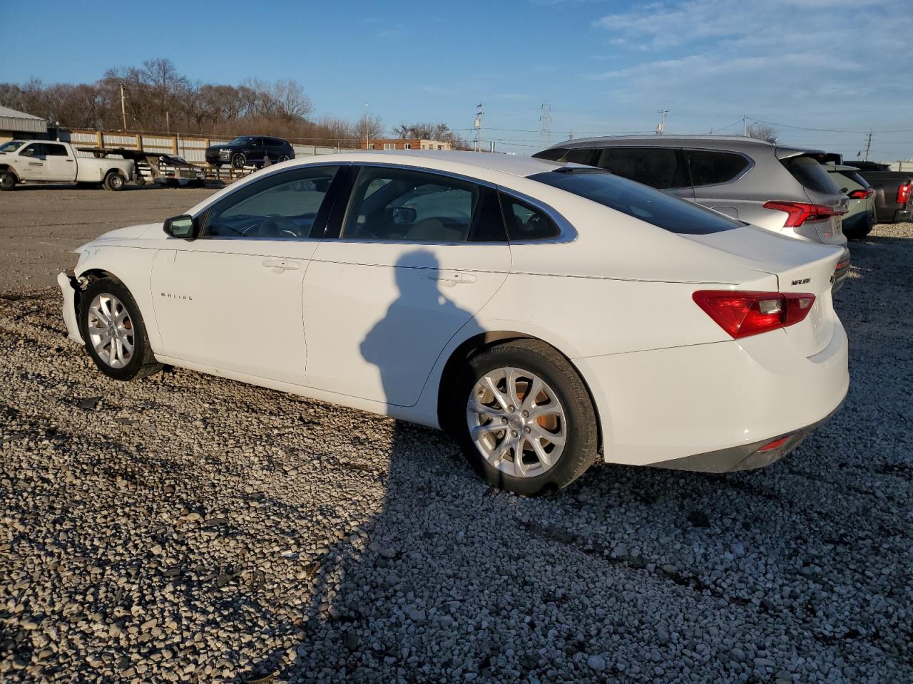2017 Chevrolet Malibu VIN 1G1ZB5ST3HF170778 Copart auction photo, front end damage thumbnail 2