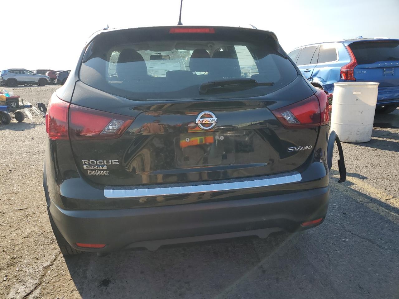2018 Nissan Rogue VIN JN1BJ1CR6JW202011 Copart auction photo, front end / side damage thumbnail 6