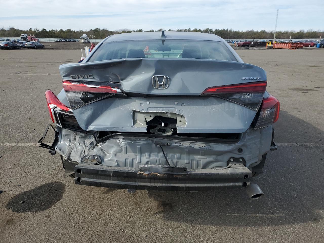 2024 Honda Civic VIN 2HGFE2F5XRH511915 Copart auction photo, rear end / front end damage thumbnail 6